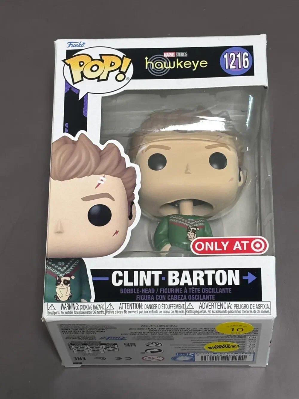 Funko Pop! Marvel Avengers: Clint Barton Hawkeye Target Exclusive #1216 New